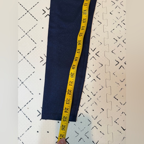Twinkle High Waist 7/8 Leggings In Nocturnal Navy S - Picture 5 of 11